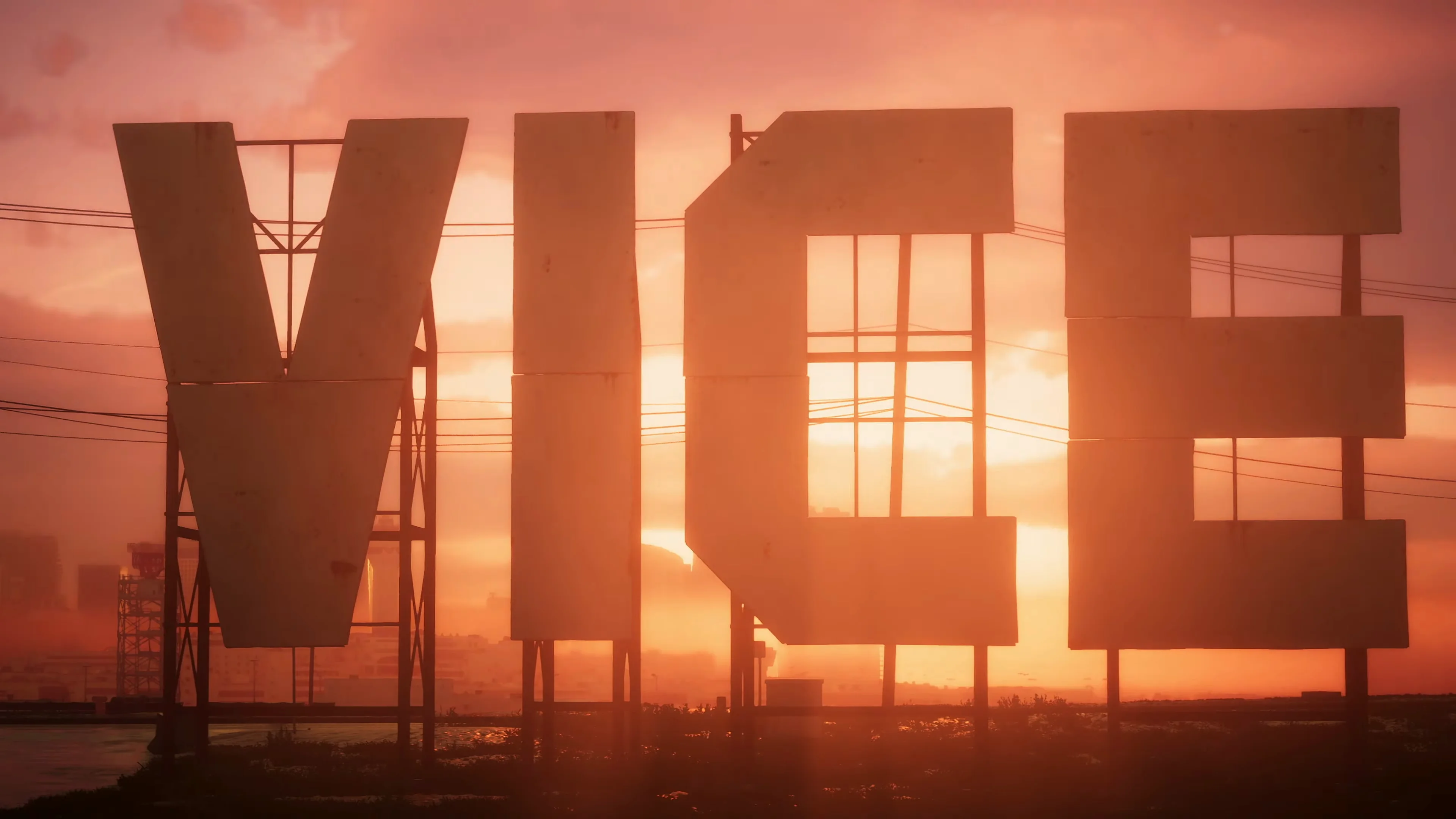 image of Vice City sign from the GTA VI Trailer