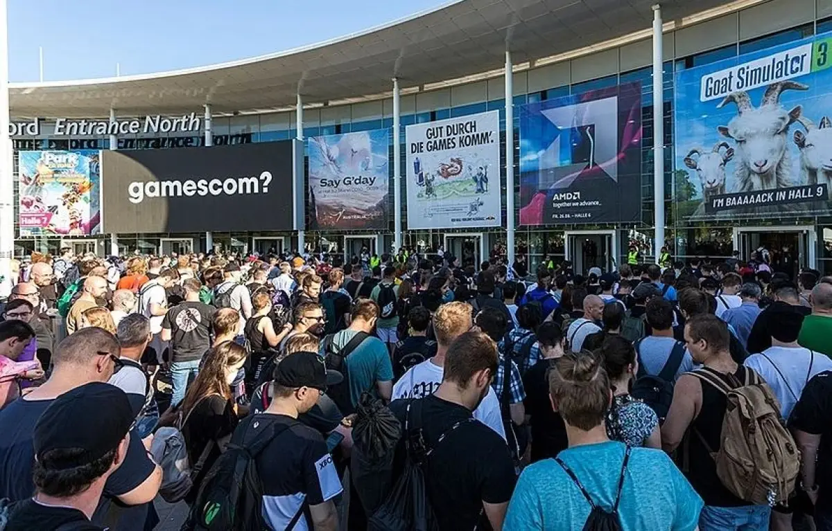 Image of Gamescom 2024 attendees