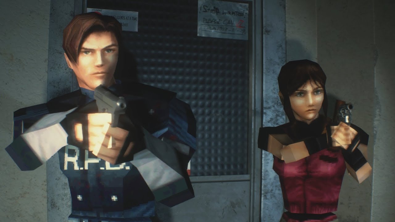 image of Resident Evil 2 characters