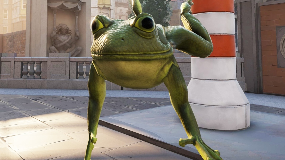 image of a cheater turned into a frog because of Deadlock anti-cheat system