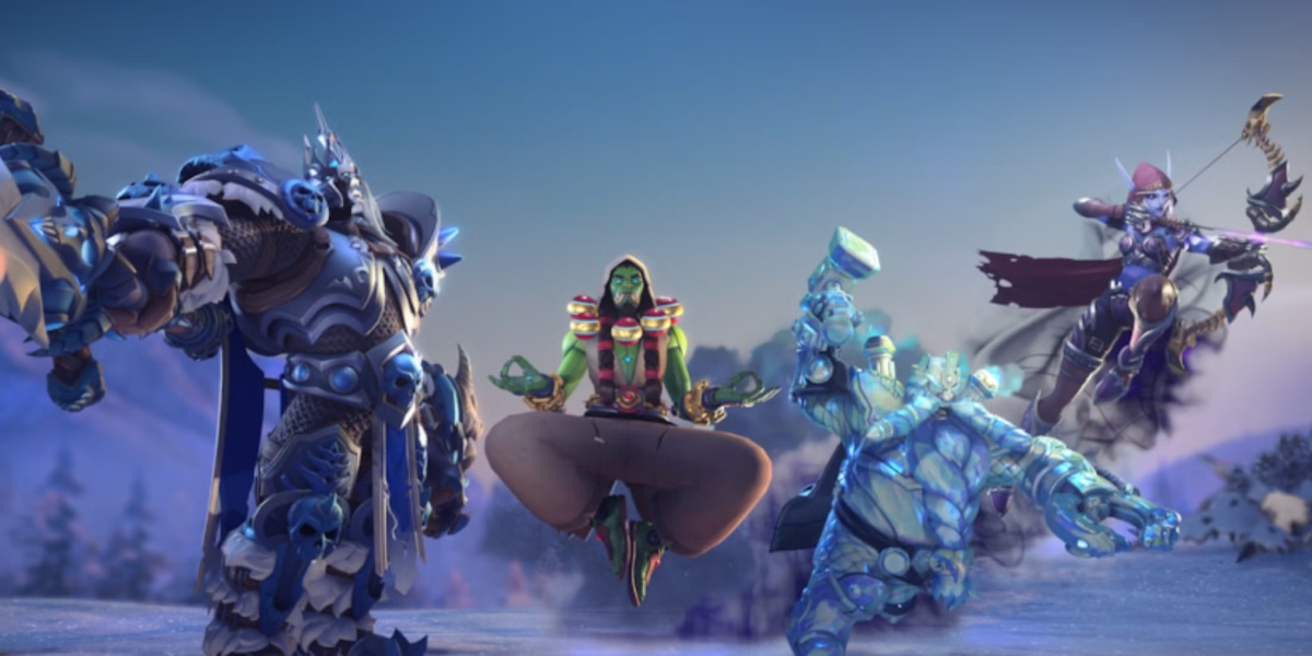 image of characters from the Overwatch 2 x World of Warcraft crossover event