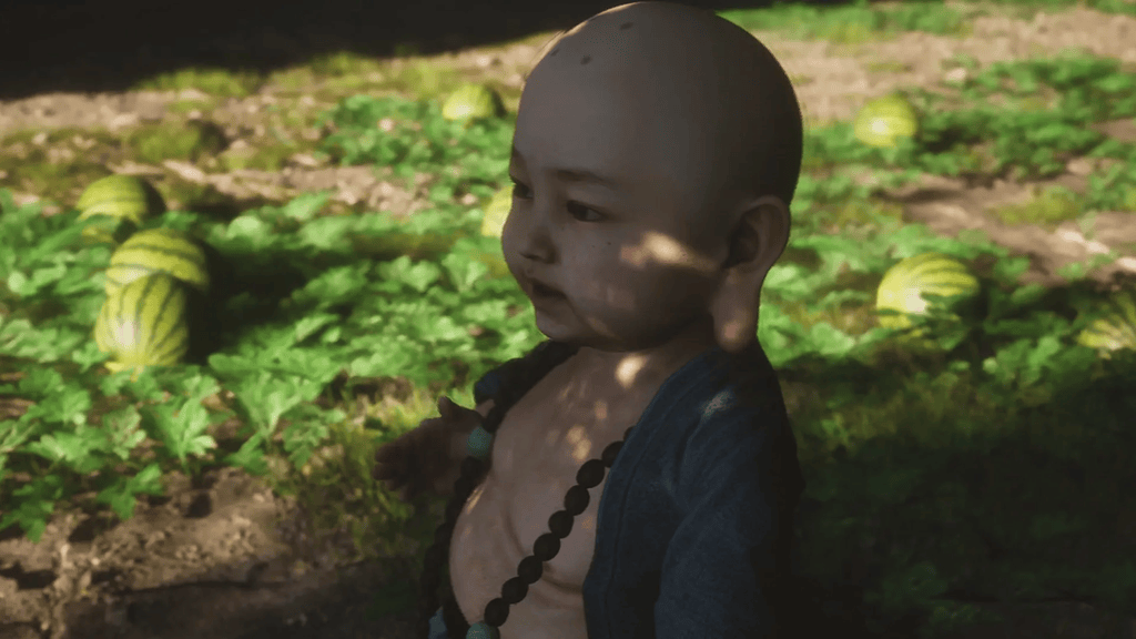 An image of the melon field monk from Black Myth Wukong