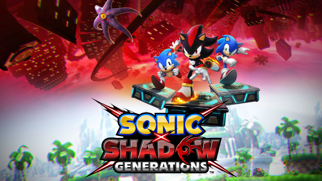 Banner image for Sonic x Shadow Generations showing the titular characters