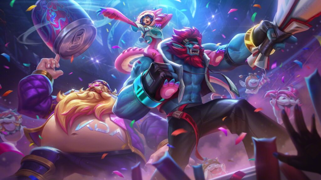 League of Legends 15th Anniversary new character skins