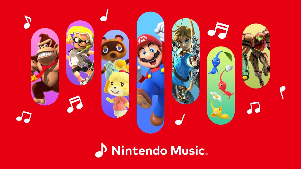 image of the Nintendo Music app