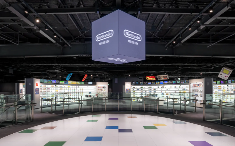 2nd floor of Exhibition 1 Building in the Nintendo Museum