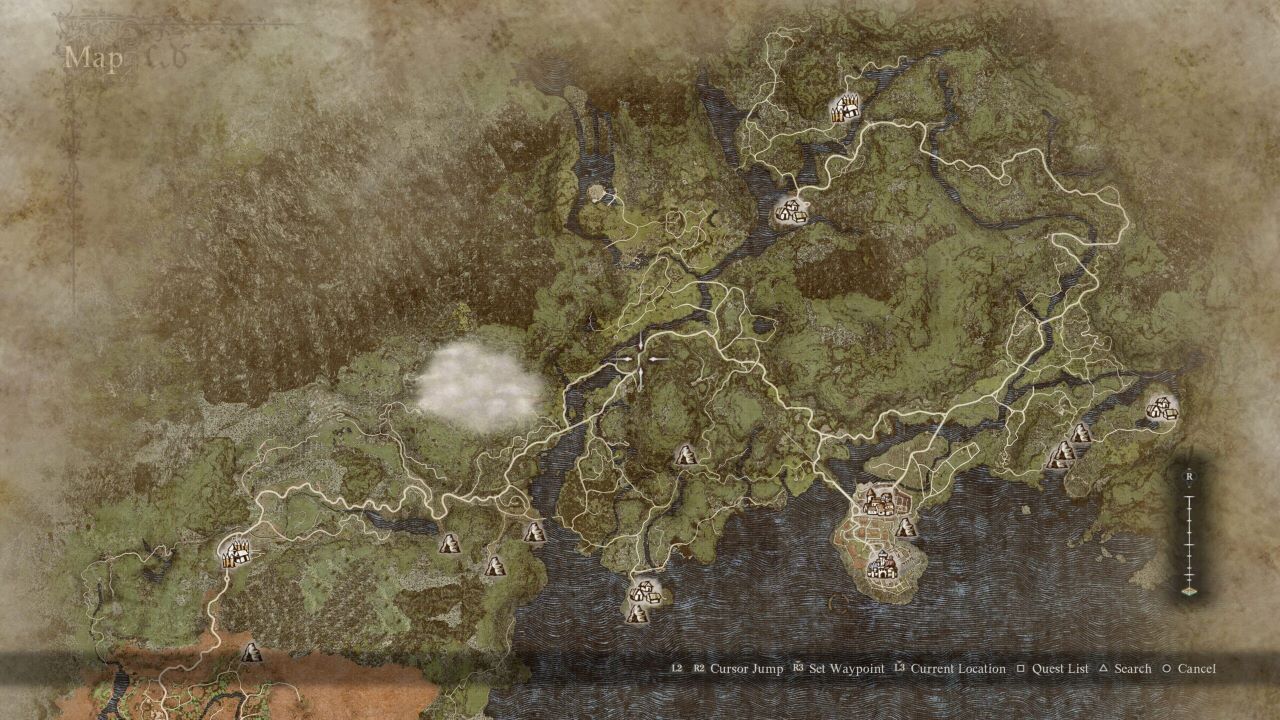 image of Dragon’s Dogma 2 map and why a Dragon’s Dogma 2 advanced tips article is needed