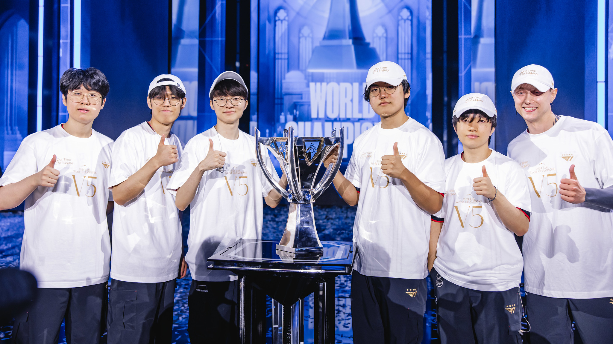 SKT T1 Win ZOFGK Zeus Oner Faker Gumayusi Keria