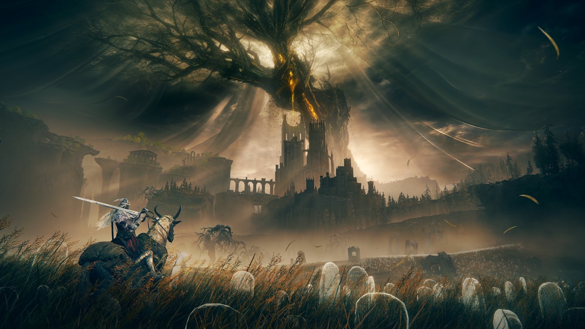 image of the beautiful Erdtree in Elden Ring: Shadow of the Erdtree that many players consider as one of the Best Games of 2024