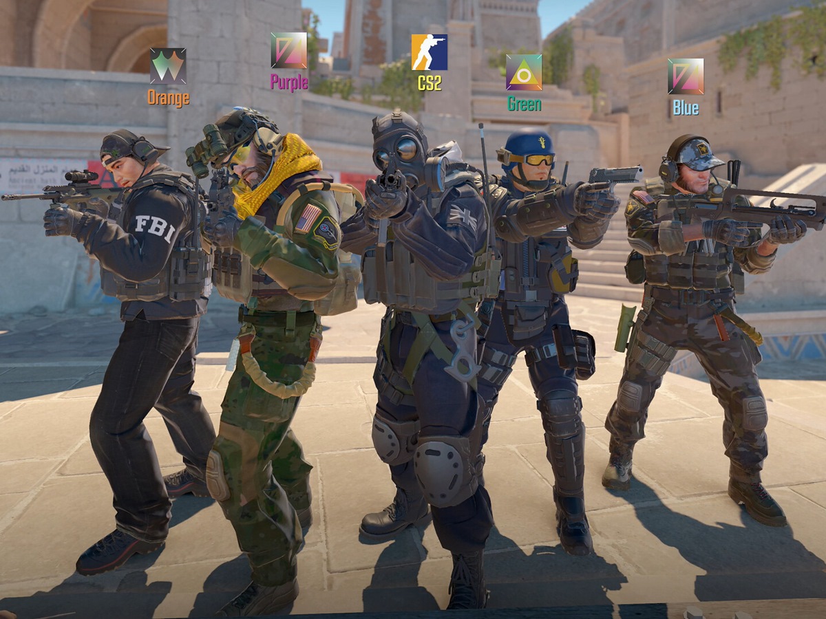 image of full teammates playing in CS2 posing to this Counter Strike 2 tips article