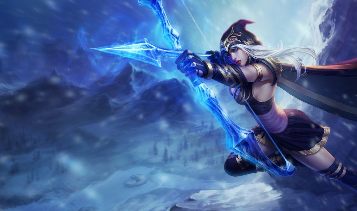 image of Ashe as one of the Easiest League of Legends Champions for beginners