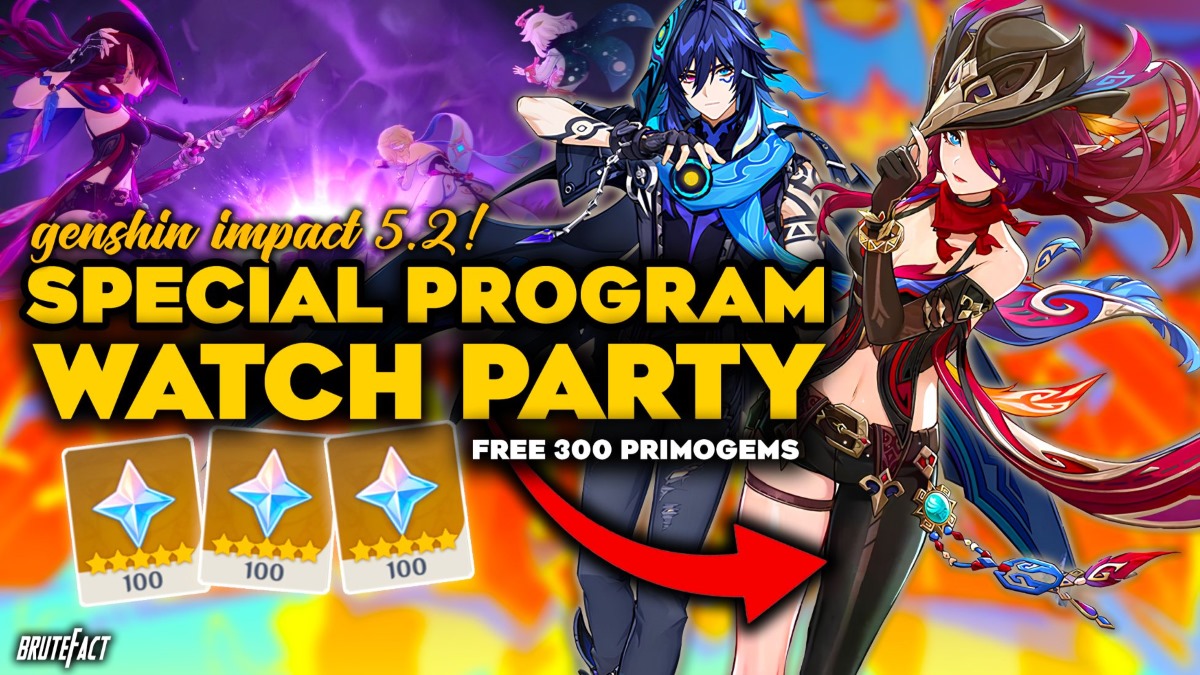 image of the Special Program Watch Party for Genshin Impact Version 5.2