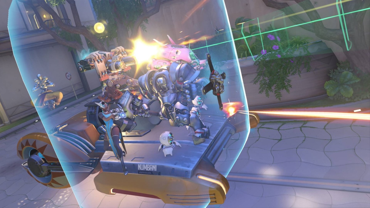 image of gameplay from Overwatch classic mode