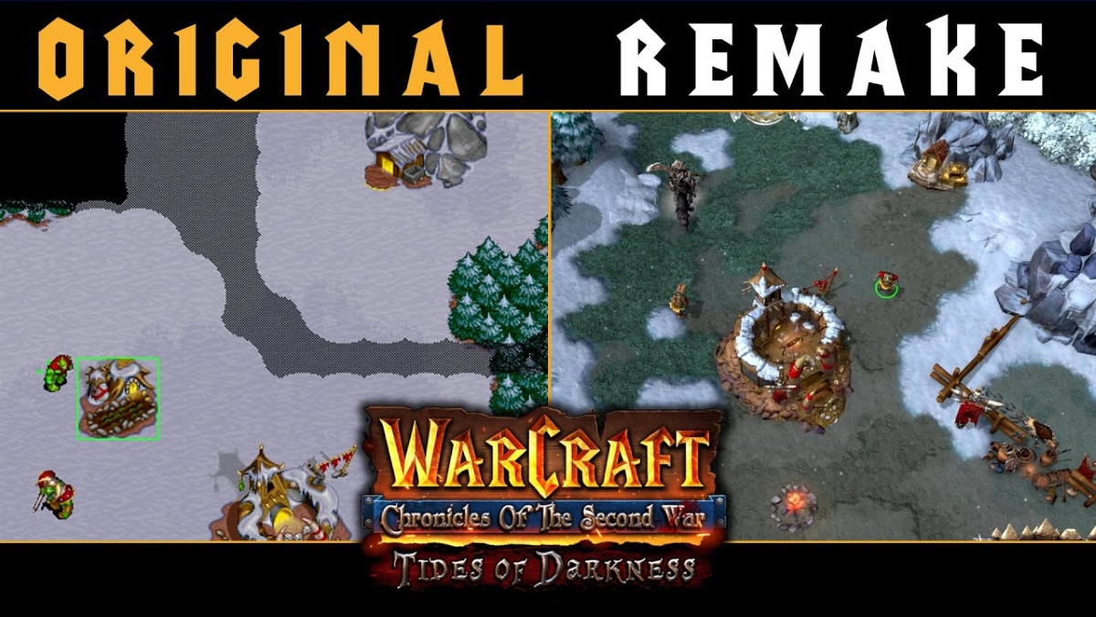 image of possible Warcraft 2 changes found on Warcraft 2 Remastered leak