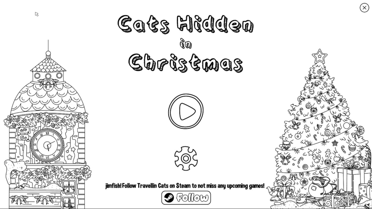 Cats Hidden In Christmas Free Game