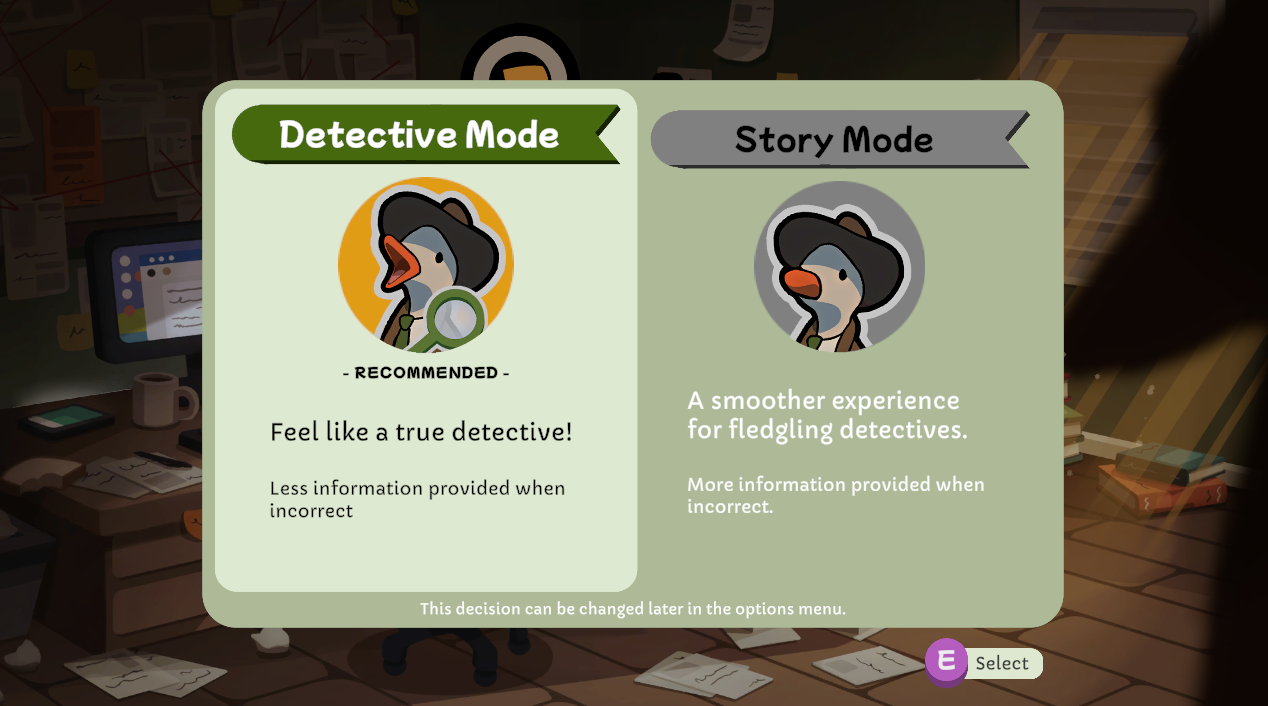 Duck Detective Game Screenshot