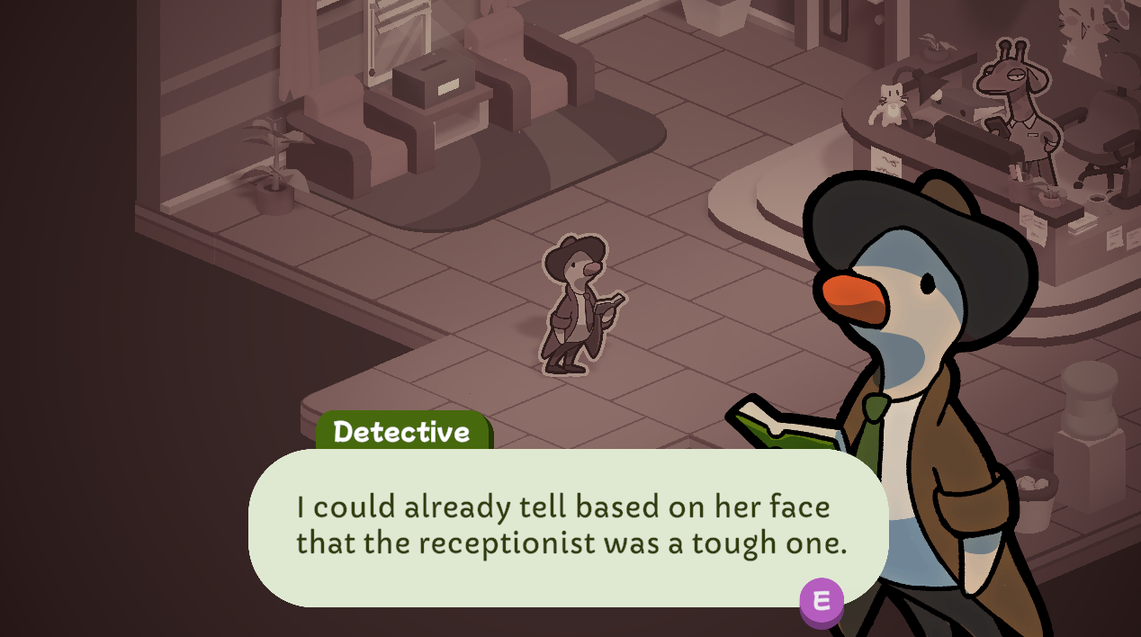 Duck Detective Game Screenshot