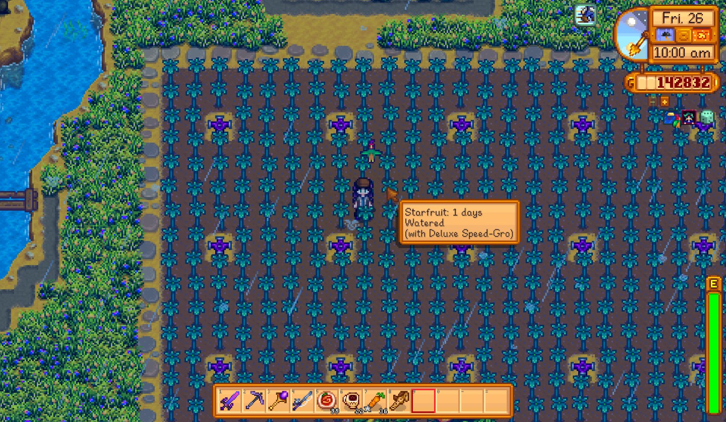 image of Stardew Valley money guide on Starfruit and Ancient Fruit