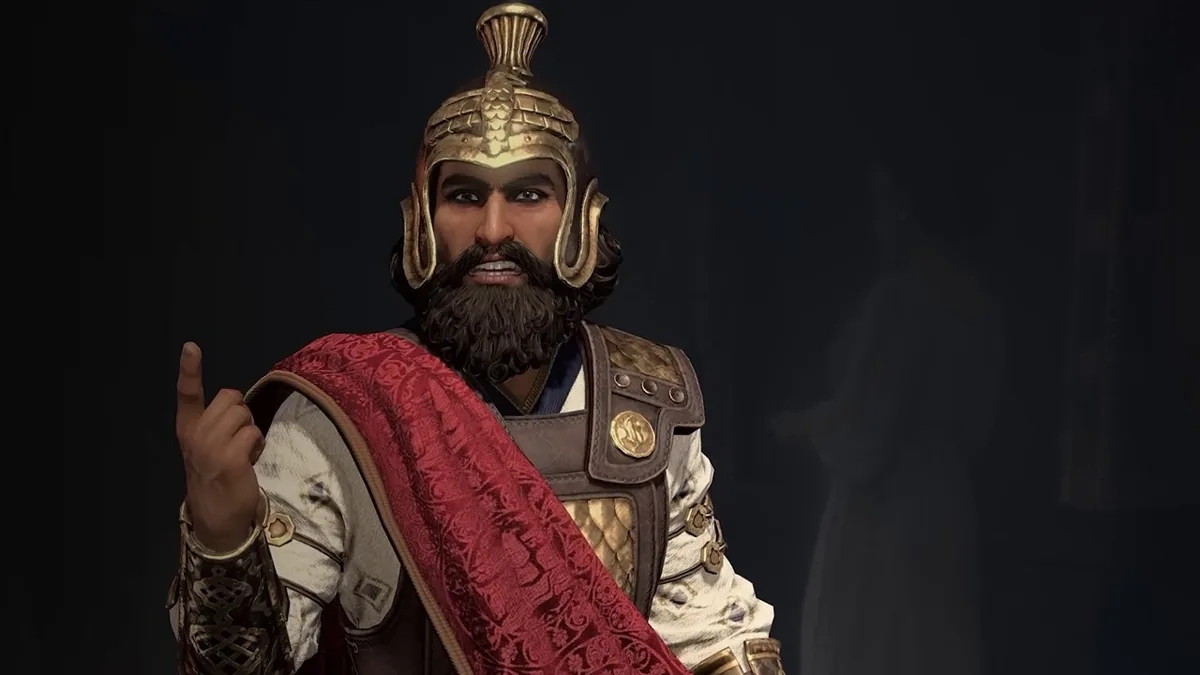 image of Xerxes King of Kings for Civilization 7 best military leaders