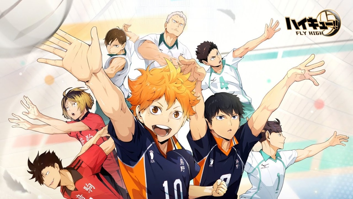 image of characters from Haikyuu Fly High