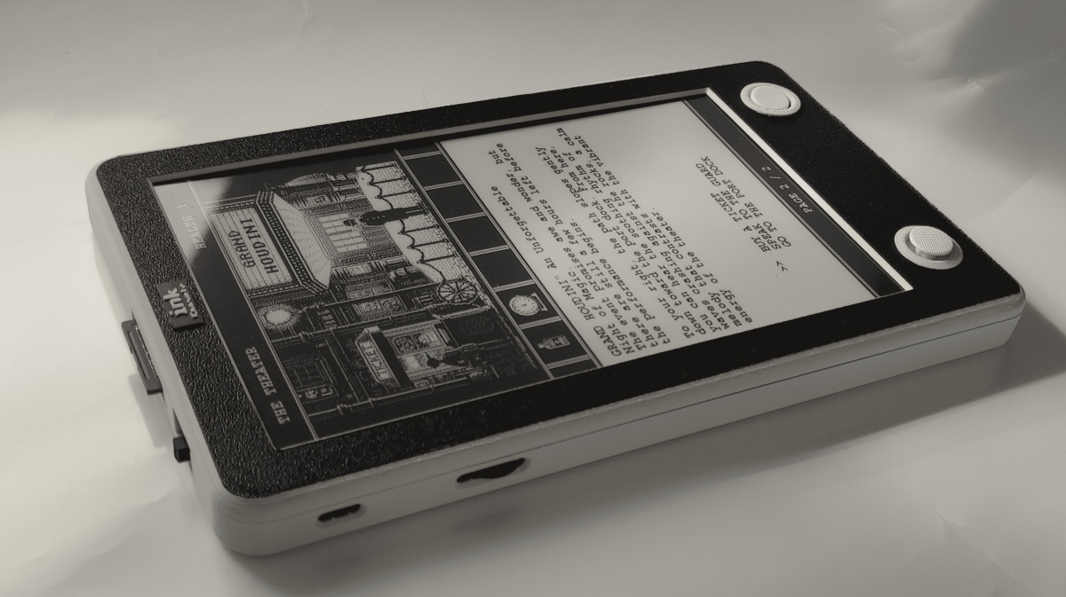 image of Ink Consol hybrid e-reader game console