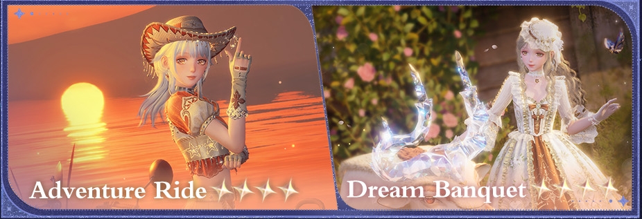 Image of Infinity Nikki Adventure Ride and Dream Banquet revealed by Infinity Nikki leaks 4-star outfit