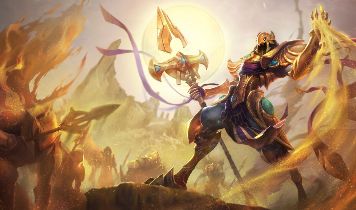 image of Azir being one of the best scaling League champs