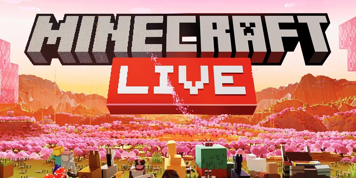 image of Minecraft live 2025 banner