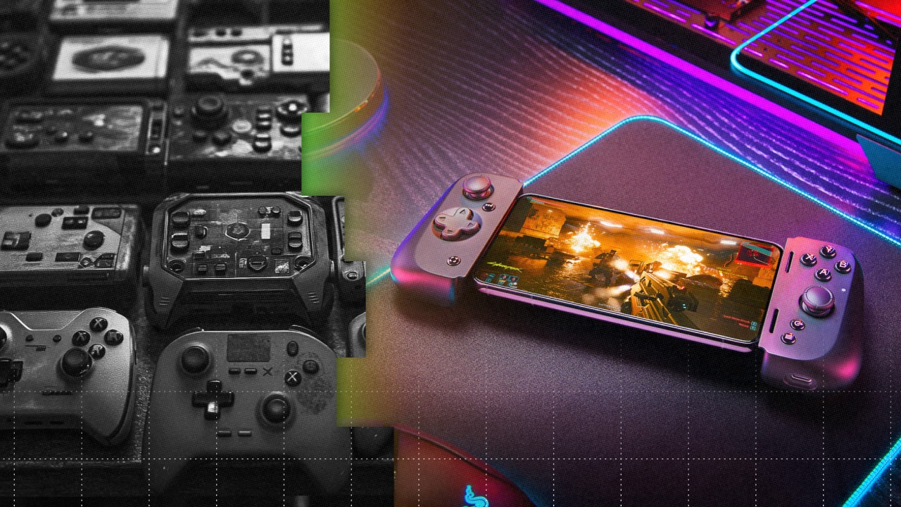 The Best Mobile Game Controllers You Can Get for 2025 image of different phone controllers for the best mobile game controllers